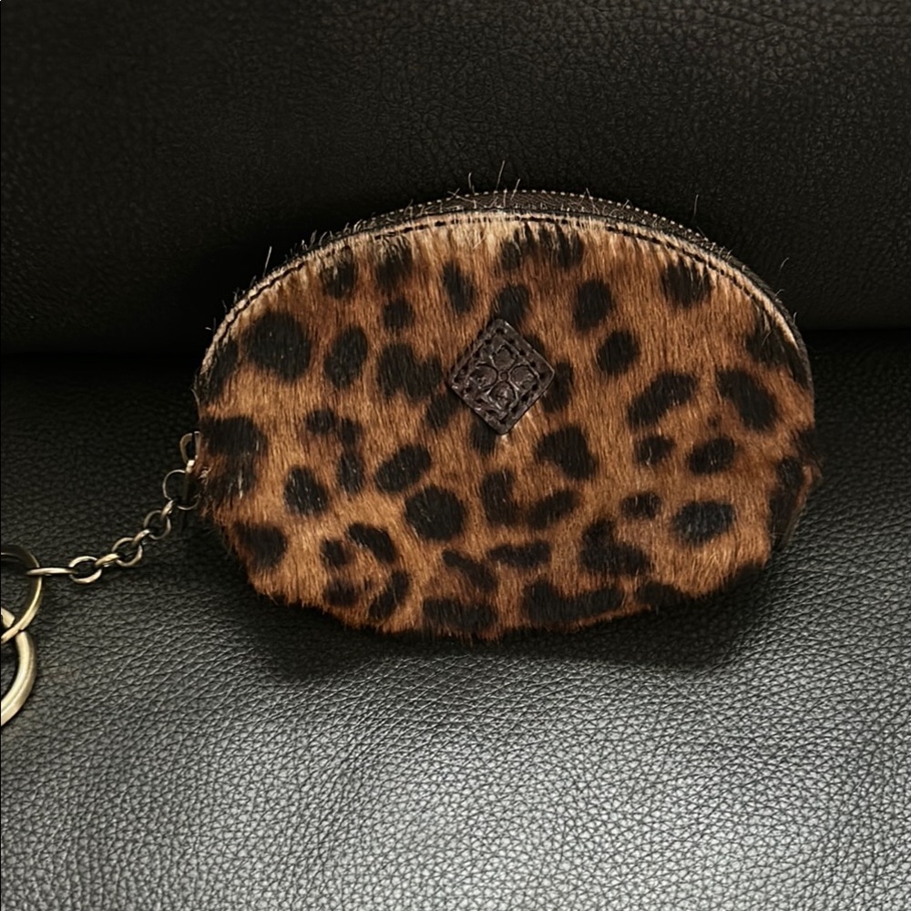Leopard Print Coin Purse